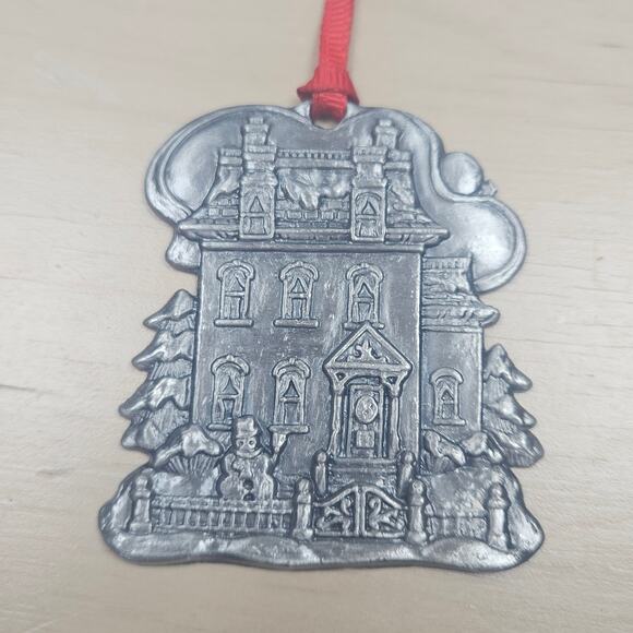 Lot of 6 Vintage Night Before Christmas Pewter Ornaments Christmas Story Holiday - Picture 6 of 7